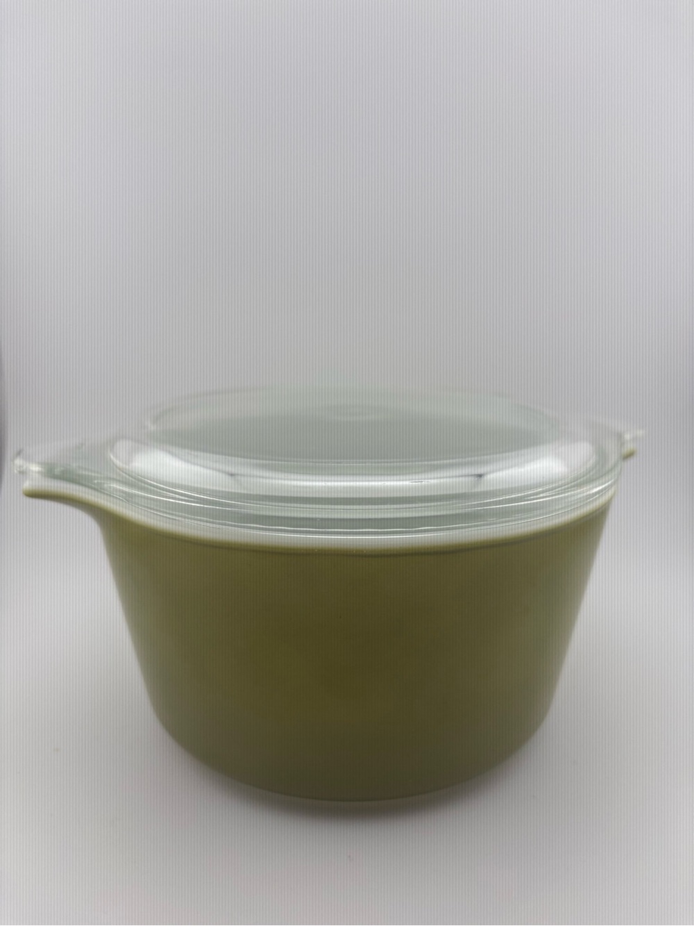 Pyrex Avocado Green Verde Casserole Dish 443 with lid
